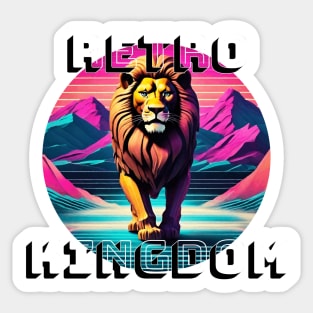 RETRO KINGDOM - 5 Sticker